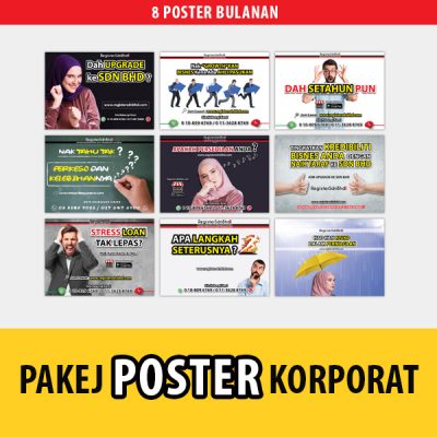 PAKEJ POSTER KORPORAT